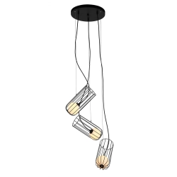Lampa wisząca Coco MDM-3941/3 BK Italux - zdjęcie 2